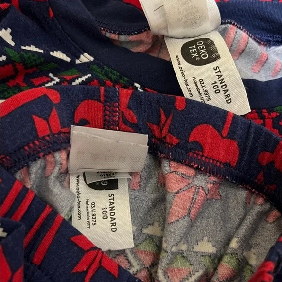 BOGO Hanna Andersson Holliday Hannasoft pajama set size 5  UNISEX - Picture 7 of 7